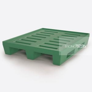 Pallet Plástico PL001 Verde - Tecnotri